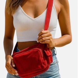 Free People Siren Suede Shoulder Bag *NWT*